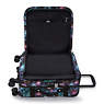 Spontaneous Small Printed Rolling Luggage, Spectral Orchid, small