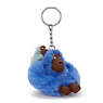 Mom and Baby Sven Monkey Keychain, Bouncy Blue, small