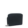 Stella Croc Wallet, Smooth Silver Metallic, small