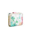 New Money Small Printed Credit Card Wallet, Luscious Florals White, small