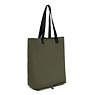 Hip Hurray Packable Tote Bag, Jaded Green, small