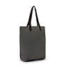 Hip Hurray Packable Tote Bag, Deep Purple Block, small