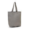 Hip Hurray Packable Tote Bag, Black Grey, small