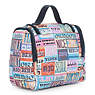 Connie Printed Hanging Toiletry Bag, Hello Weekend, small
