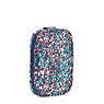 Nolan Printed Pencil Case, Juniper Teal, small
