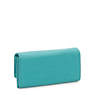 New Teddi Snap Wallet, Seaglass Blue, small