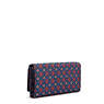 New Teddi Printed Snap Wallet, Misty Olive, small