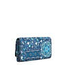 New Teddi Printed Snap Wallet, Eager Blue, small