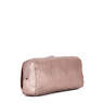 Wolfe Metallic Pencil Pouch, Rose Gold Metallic, small