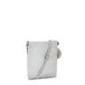 Keiko Metallic Crossbody Mini Bag, Platinum M GG, small