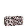 Rubi Large Printed Wristlet Wallet, Leopard Feathers, small