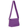 Sabian Crossbody Mini Bag, Purple Feather, small