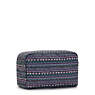 Gleam Printed Pouch, Stripy Dots, small