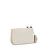 Creativity Small Metallic Pouch, Beige Pearl, small