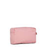 Gleam Pouch, Strawberry Pink Tonal Zipper, small