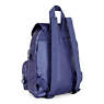 Lovebug Small Metallic Backpack, Enchanted Purple Metallic, small