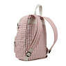 Dawson Small Printed Backpack, Strawberry Pink Tonal Zipper, small