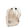 Seoul Small Metallic Backpack, Spicy Gold, small