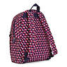 Bizzy Boo Printed Backpack Diaper Bag, Lavender Navy, small