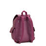 City Pack Metallic Backpack, Fig Purple Metallic, small