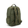 Seoul Go Extra Large 17" Laptop Backpack, Jaded Green Tonal Zipper, small
