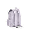 Ezra Metallic Backpack, Frosted Lilac Metallic, small
