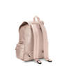 Ezra Metallic Backpack, Quartz Metallic, small