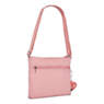Alvar Crossbody Bag, Strawberry Pink Tonal Zipper, small