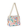 Brent Printed Double Compartment Handbag, Airy Beige, small