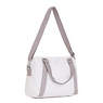 Melissa Coated Handbag, Lacquer Pearl, small