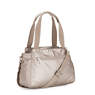 Elysia Metallic Shoulder Bag, Metallic Glow, small