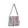 Angela Metallic Handbag, Artisanal K Embossed, small