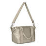 Art Small Metallic Handbag, Artisanal K Embossed, small