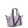 Art Mini Shoulder Bag, Gentle Lilac Block, small