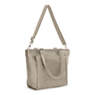 New Shopper Extra Small Metallic Mini Bag, Artisanal K Embossed, small