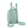Alber 3-in-1 Convertible Mini Bag Backpack, Fern Green Block, small