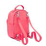 Alber 3-in-1 Convertible Mini Bag Backpack, Grapefruit Tonal Zipper, small