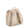 Fiona Medium Metallic Backpack, Starry Gold Metallic, small