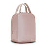 Lyla Metallic Lunch Bag, Pale Rose Metallic, small