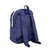 Bennett Medium Printed Backpack, Tie Dye Blue Lacquer, small