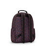 Seoul Large Printed 15" Laptop Backpack, Happy Squares, small