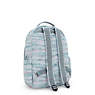 Seoul Large Printed 15" Laptop Backpack, Palm Tree Leaves, small