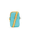 Tally Crossbody Phone Bag, Poppy Aqua Block, small