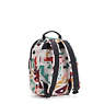 Seoul Small Tablet Printed Backpack, Music Print, small