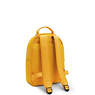 Seoul Small Printed Tablet Backpack, Soft Dot Yellow, small