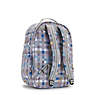 Seoul Extra Large Printed 17" Laptop Backpack, Grid Print, small