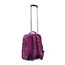 Gaze Large Printed Rolling Backpack, Statement, small