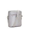 Salpino Metallic Crossbody Bag, Smooth Silver Metallic, small
