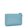 Viv Metallic Pouch, Aqua Tides Metallic, small