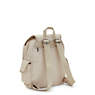 City Pack Small Backpack, Signature Beige, small